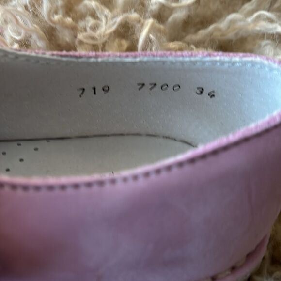 Aster SALOMÉS DINGO-2 - Ankle strap ballet pumps - violet/pink Size 34 / New - Picture 6 of 6